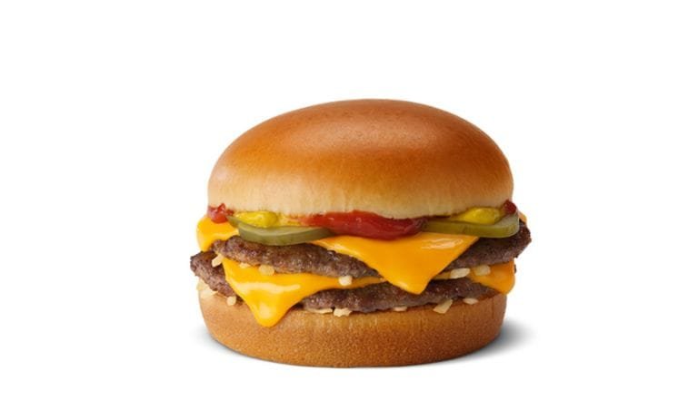 Double Cheeseburger at McDonalds with Price info