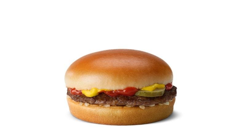 Hamburger: The Classic McDonald's Burger with Price