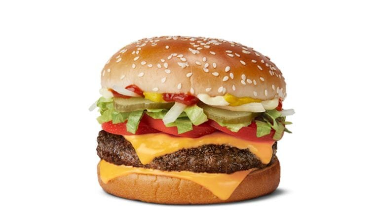 Quarter Pounder Cheese Deluxe at McDonald's with Price info