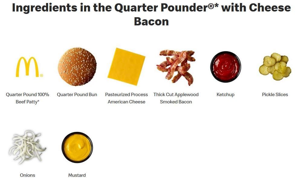 Quarter Pounder with Cheese Bacon